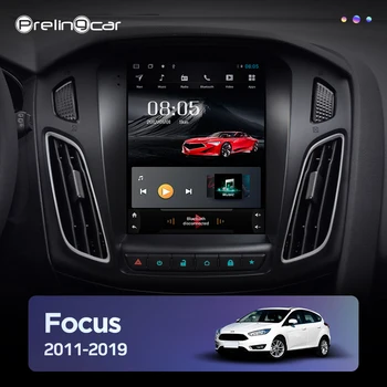 4G Lte Lodret skærm android 10.0 bil gps mms-video-radio-afspiller til ford focus 2011-2019 år navigation stereo