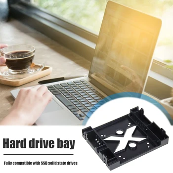 5.25 Optiske Drev Position 3.5 tomme til 2,5 tommer SSD HDD Montering af drejeanordning til Ventilator Adapter Bracket Dock Harddisk Holder SSD Skuffe til PC