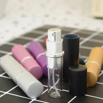 5.5 ml Mini Bærbar Til Rejser Aluminium Genopfyldning Parfume Flaske Læift Rør Lash Lipbalm Split Flasker Makeup-Værktøjer