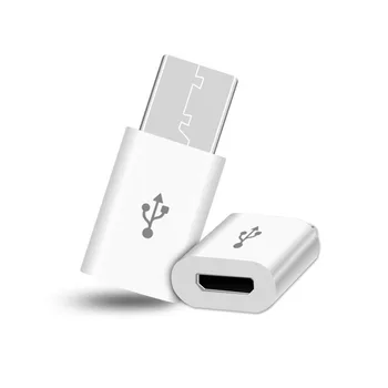 5 STK Mini-Micro USB-C-Type-C USB-3.1 Data-ladeadapteren Bekvemt For Smart Produkt, Mobiltelefon Adaptere Omformere