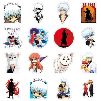 50/100PCS Sjove GINTAMA Stickers Kids Classic Legetøj Takasugi Shinsuke anime Tegnefilm DIY Bus ID-Kort Stickers dreng pige Gaver Legetøj