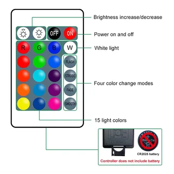 5050 LED Strip Light RGB-5V USB-SMD 5050 Fleksibel Lampe Tape Bluetooth-IR-Fjernbetjening TV ' ets Baggrundsbelysning