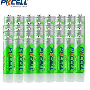 50PC PKCELL 850mAh AAA Genopladelige batterier 1,2 V NIMH-Pre-charged AAA-batteri lav egen afladning for toy lommelygte fjernbetjening