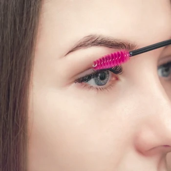 50stk/Pakke Makeup Børste Øjenvipper Børste Disponibel Mascara Stick Makeup Af Eyelash Professionel Makeup Børste