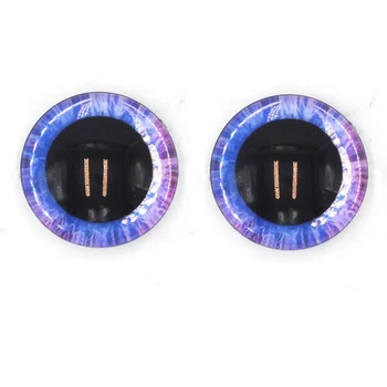 50stk/masse Nye Design Mønster med klare øjne sikkerhed/glitter toy øjne for diy-dukke