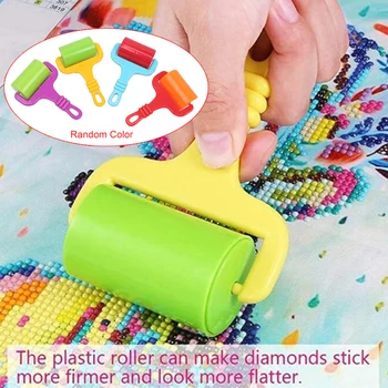 5D Diamant Maleri Roller Plast, Gummi-Rulle DIY Craft Clay Udfladning at Trykke på Udjævning Værktøjer DFDS889
