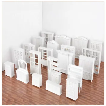5Pcs/Masse 2021 Nye Arkitektur Miniature Plast Model Materiale 1:25 Skala Kabinet Indendørs Design-Bygning