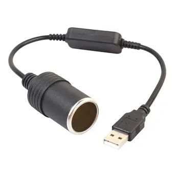 5V 2A USB Nye 5V 2A USB Mand til 12V Bil Lighter Stik Konverter Kabel-Adapter til DVR Bil-oplader, Elektronik