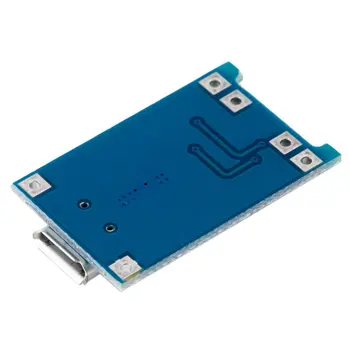 5V Mikro-USB 1A 18650 Lithium Batteri Opladeren Modul Med Beskyttende Nyt Batteri Oplader Modul