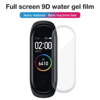 5pcs Hydrogel Beskyttende Film Til Xiaomi Mi-Band 4 Skærm Beskyttelses Film Mi Band4 Smart Ur Ikke Hærdet Glas Cover