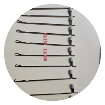 5pcs strikkemaskine nåle med caps spart dele til SIlver Reed strikkemaskine LK100 LK150 Pink og Grå