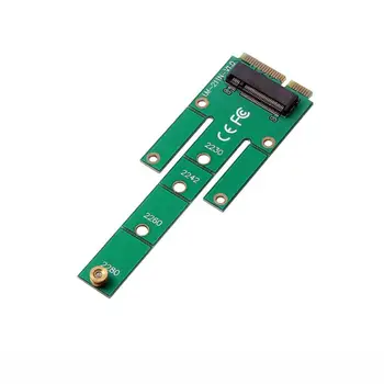 6.0 Gb/s MSATA SSD til M. 2 NGFF SSD-Adapter-Kort, Mini PCI-E PCI-Express Card Converter, For 22230/2242/2260/2280 m2 NGFF SSD
