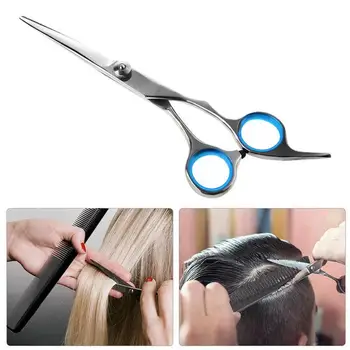 6 Tommer Stål Professionel Frisør Salon Hair Cissors Værktøjer Styling af Høj Kvalitet Frisør E7C8