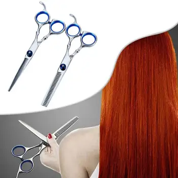 6 Tommer Stål Professionel Frisør Salon Hair Cissors Værktøjer Styling af Høj Kvalitet Frisør E7C8