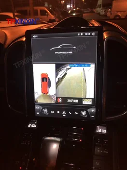 64G Til Porsche Cayenne 2011 2012 2013 2016 Android 9 Tesla Screen Bil båndoptager Multimedia-Afspiller, GPS-Navigation