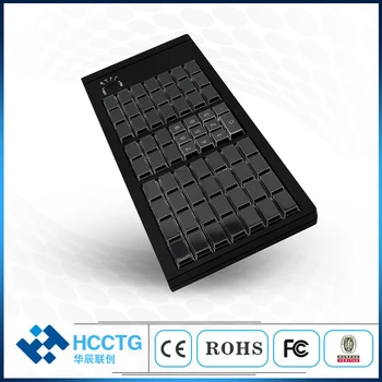 66Keys Billige USB-Kablet KB66 Programmerbare Tastatur Med Magentic kortlæser mulighed For Pos Maskine KB66