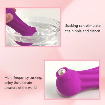 7 Hastigheder Vibrerende Mundtlig Brystvorte Suger Silikone Vibrator Klitoris Sucker Stimulator Kvindelige Masturbator Sex Legetøj til Kvinder