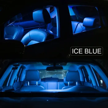 8stk Hvid Canbus led Bil indvendigt lys Pakke Kit for 2012-2013 2016 Dodge Dart led indvendige Dome Kuffert lys