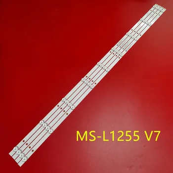 8stk LED-Baggrundsbelysning strip for MS-L1255 CT-8250 UHD K50DLX9US CX500DLEDEM HL-00500A30-0901S-04 50LEM-1027/FTS2C 9 lampe