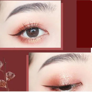 9 Farver Øjenskygge Mat Perlemors Pailletter Multi-level Color Rendering øjenskygge Makeup Pallete Pigment Kosmetik Vandtæt