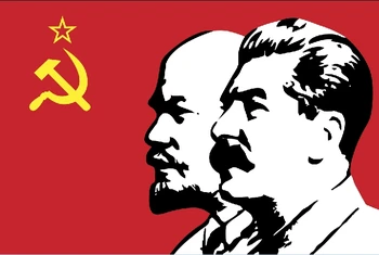 90*150 cm Lenin, Stalin, Part Flag