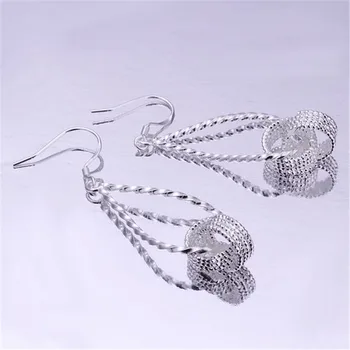 925 Sterling Sølv for kvinder dråbe øreringe Særlige eksplosion modeller smykker fabrik, engros mode elegante smykker