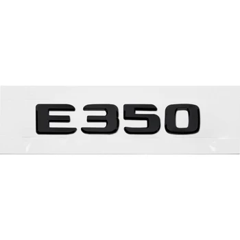 ABS Mat Sort E350 E350L E500 Bilens Bagagerum Bag Badge-Logo Klistermærke til Mercedes-Benz W114 W115 W123 W124 W210 W211 W212 W213