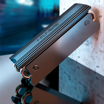ACASIS M. 2 NGFF SSD Heatsink NVME 2280 Solid State Disk Drev Radiator Køligere Cooling Pad Ventilador til Desktop-PC