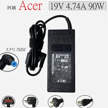 ACER Aspire V3-771 V3-771G V5 471G V5-531P V5-551G V5-552G 561G 571G 571P laptop strømforsyning AC adapter oplader 19V 4.74 EN