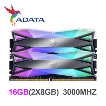 ADATA XPG DDR4 D60G RGB-8GB 16GB (2x8GB) 32GB 3200MHz 3600mhz 3000mhz 4133mhz Desktop Hukommelse CL16 2x Dual-channel