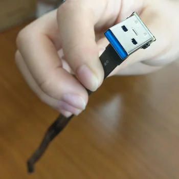 ADT-Link-S-W Seriel USB 3.0 Type A til Micro-B Mandlige og Kvindelige Bånd Flade Kabel med Op/Ned-Vinklet Udvidelse Adapter Kabel FPC FPV