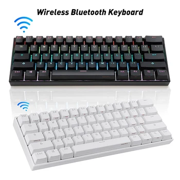ANNE Pro2 Bluetooth Dual-Mode Rgb-Farve Programmerbare Baggrundslys Fn funktionstaster Pbt Keycap 60% Mekanisk Gaming Tastatur