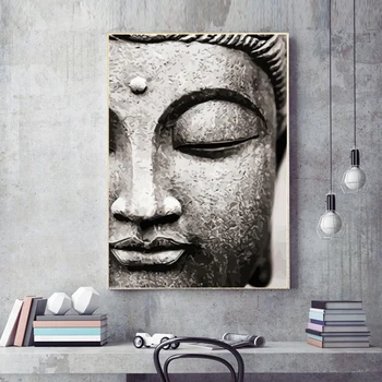 AZQSD Maleri Af Antallet Lærred DIY Kits Buddha Hjem Dekoration 40 × 50cm Farvelægning Af Tal Religion Håndmalet Gave