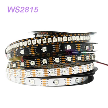 Adresserbare WS2815 LED Strip DC12V 1m/2m/3m/4m /5m WS2812B WS2813 Opdateret RGB 5050 Dual-Signal Lampe Tape 30/60/144 Pixels/m