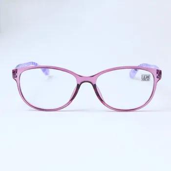 Ahora Gennemsigtige Lyserøde Briller til Kvinder, Mænd 2021 Mode Presbyopi Briller +1.0 1.25 1.5 1.75 2.0 2.25 2.5 2.75 3.0
