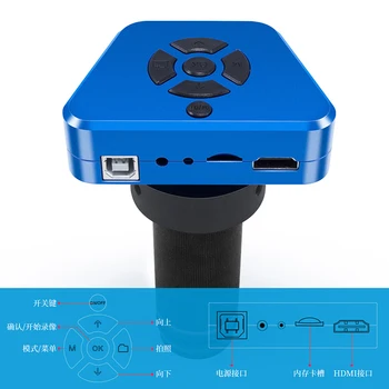 Andonstar AD1605 4K HDMI FHD Digital Mikroskop HDMI/USB-150X Kamera, der er Indstillet Til Telefon PCB SMD CPU Lodning Se kamera Reparation