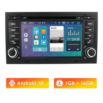 Android-10 Bil GPS DVD-Radio Multimedie-Afspiller Til Audi A4 B6 B7 S4 B6 B7 RS4 B7 SEAT Exeo WIFI 4G OBD2 DVT Spejl-link 1G 16G