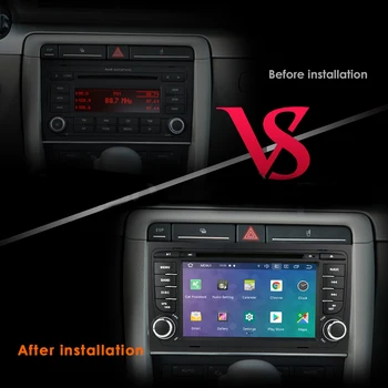 Android-10 Bil GPS DVD-Radio Multimedie-Afspiller Til Audi A4 B6 B7 S4 B6 B7 RS4 B7 SEAT Exeo WIFI 4G OBD2 DVT Spejl-link 1G 16G