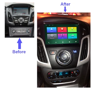 Android Bil Radio Autoradio for Ford Focus 3 Mk 3 2011-Navigation GPS Mms Video-Afspiller DTS-Rat 4G 2din