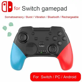 Animal Crossing Skifte Pro Bluetooth Wireless GAMEPAD Controller Somatosensoriske Vibrationer TIL Nintendo Skifte/PC/Android