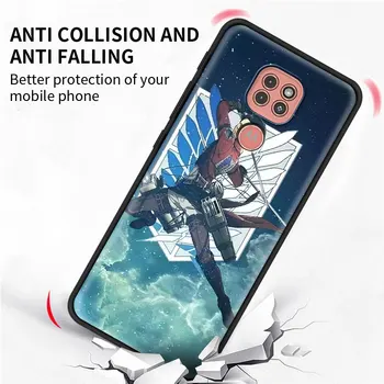 Anime Angreb På Titan Levi Dækning for Motorola G9 Spille En Fusion Hyper G8-Power Lite Kant Plus E6s G Stylus G10 G30 Telefonen Sag