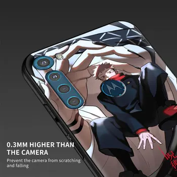 Anime Jujutsu Kaisen Tilfældet for Motorola Moto G8-Power Lite G9 Spille En Fusion Plus G30 G10 G Stylus Telefon Dække E6s Kant Funda