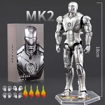 Anime Marvel Avengers Iron Man 3 Legetøj MK2 MK3 MK4 PVC-Boxed Model Legetøj Meget Cool og Hot Sælger Gaver til Venner eller Børn