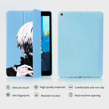 Anime Tokyo Ghoul til iPad 8. Generation Sag Søde Pro 9.7 6 Mini 5 10.2 7 Silikone Funda til iPad Pro 11 Tilfælde 2020 Luften 2