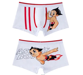 Anime Wukong elastisk bomuld mænds mode lav talje undertøj boxer voksne børn tegnefilm sexet undertøj af høj kvalitet undertøj