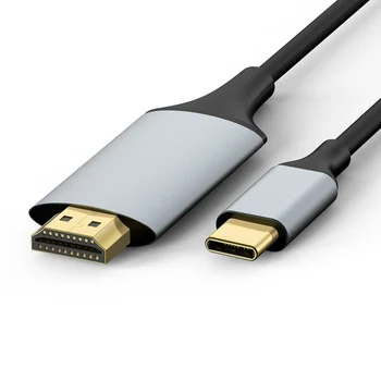 Anmck USB-C HDMI-Kabel 4K Type C HDMI Thunderbolt3 Converter til MacBook Huawei Mate 30 USB-C HDMI-Adapter USB til HDMI Type C