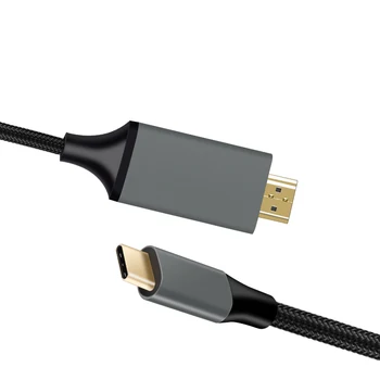 Anmck USB-C HDMI-Kabel 4K Type C HDMI Thunderbolt3 Converter til MacBook Huawei Mate 30 USB-C HDMI-Adapter USB til HDMI Type C
