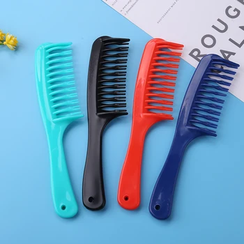 Anti-statisk Frisør Kamme Dobbelt Række Tand Frisør-Frisør Detangler Hair Combs Salon Hair Care Værktøjer