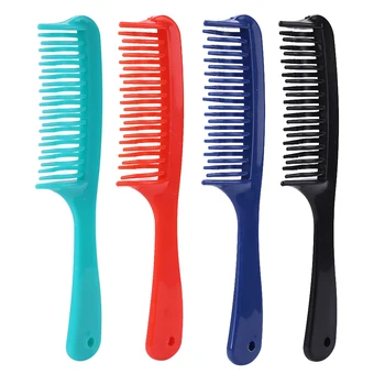 Anti-statisk Frisør Kamme Dobbelt Række Tand Frisør-Frisør Detangler Hair Combs Salon Hair Care Værktøjer