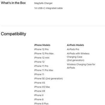 Apple MagSafe Trådløse Oplader Til iPhone 12 Pro Max Hurtig Opladning Type C Til iPhone 8 X 11 12 Mini-Hurtig Opladning